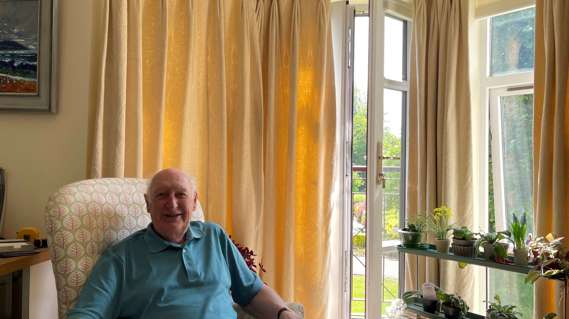 Thamesfield Retirement Village Resident Ronald Gammie